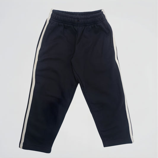 Striped Navy Cotton Pyjama Pants (Model 1)