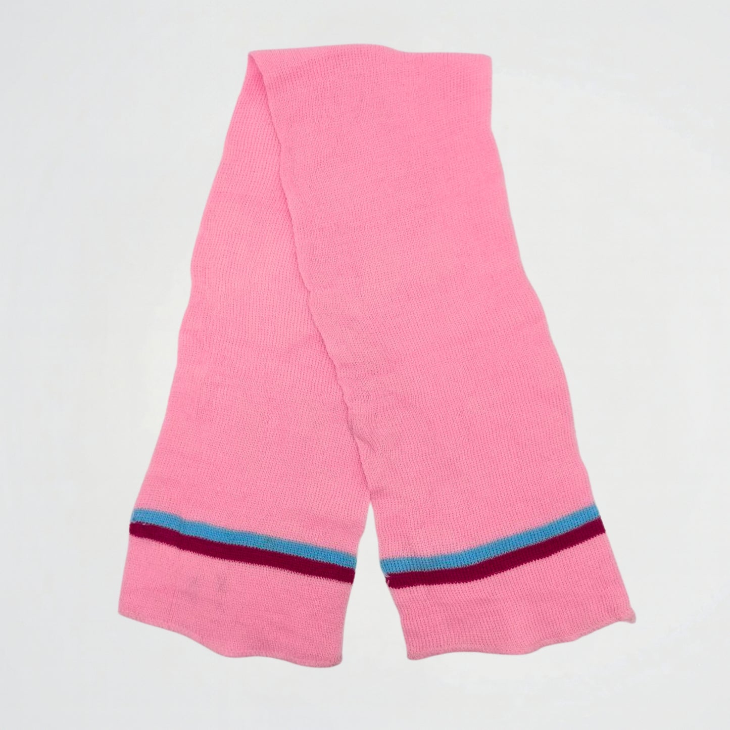 Striped Pink knitwear Scarf