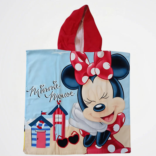Minnie Mouse Summer Beach Poncho