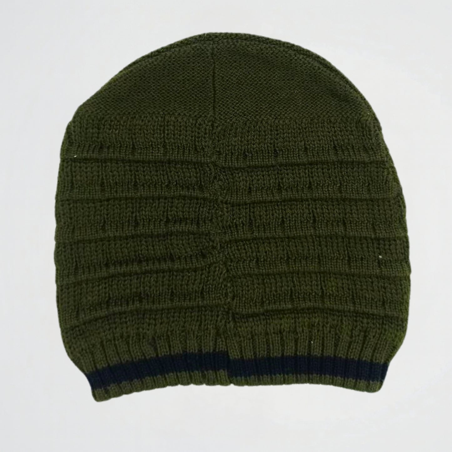 Basic Striped Fleece Ice Cap