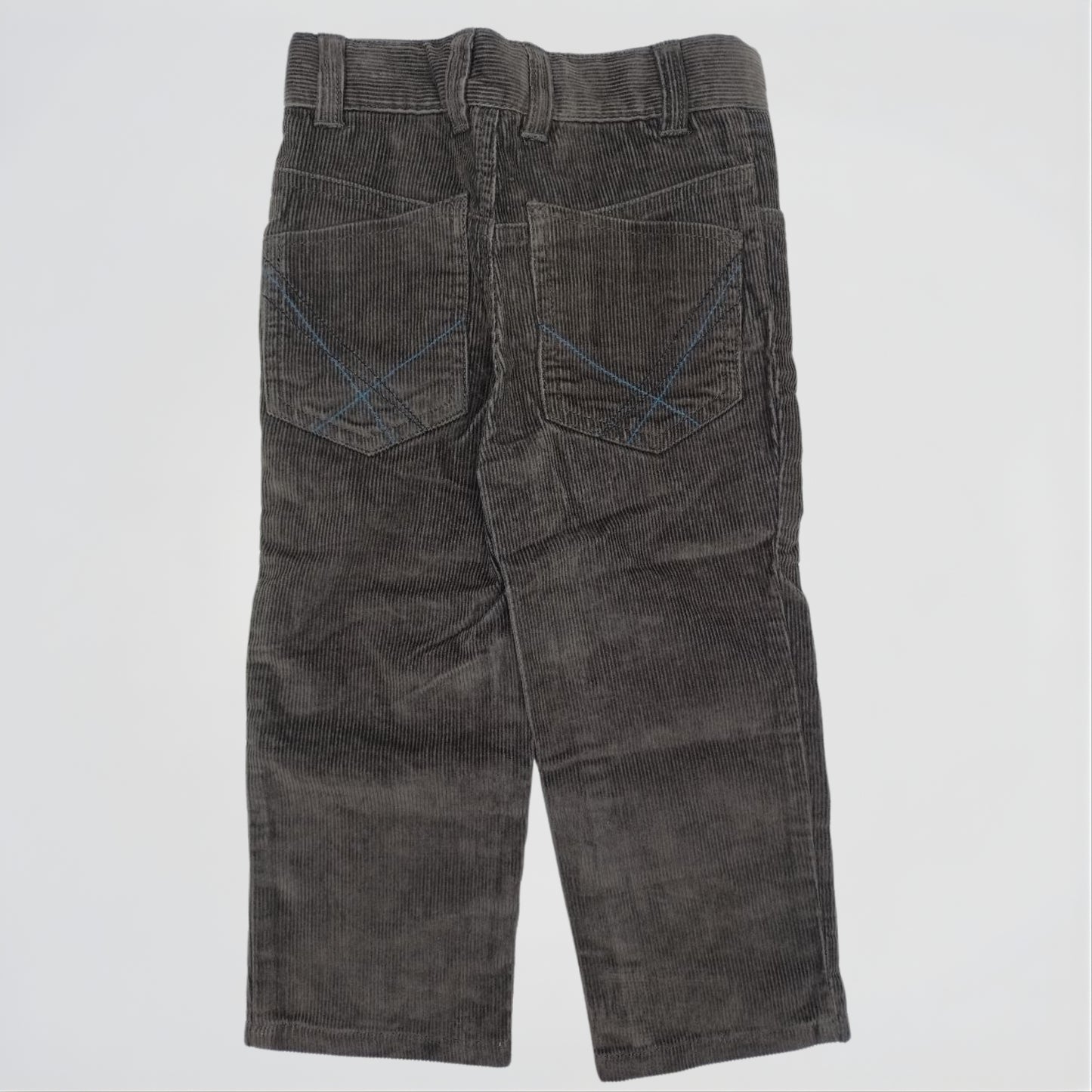 Basic Grey Gabardine Pants