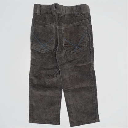 Basic Grey Gabardine Pants