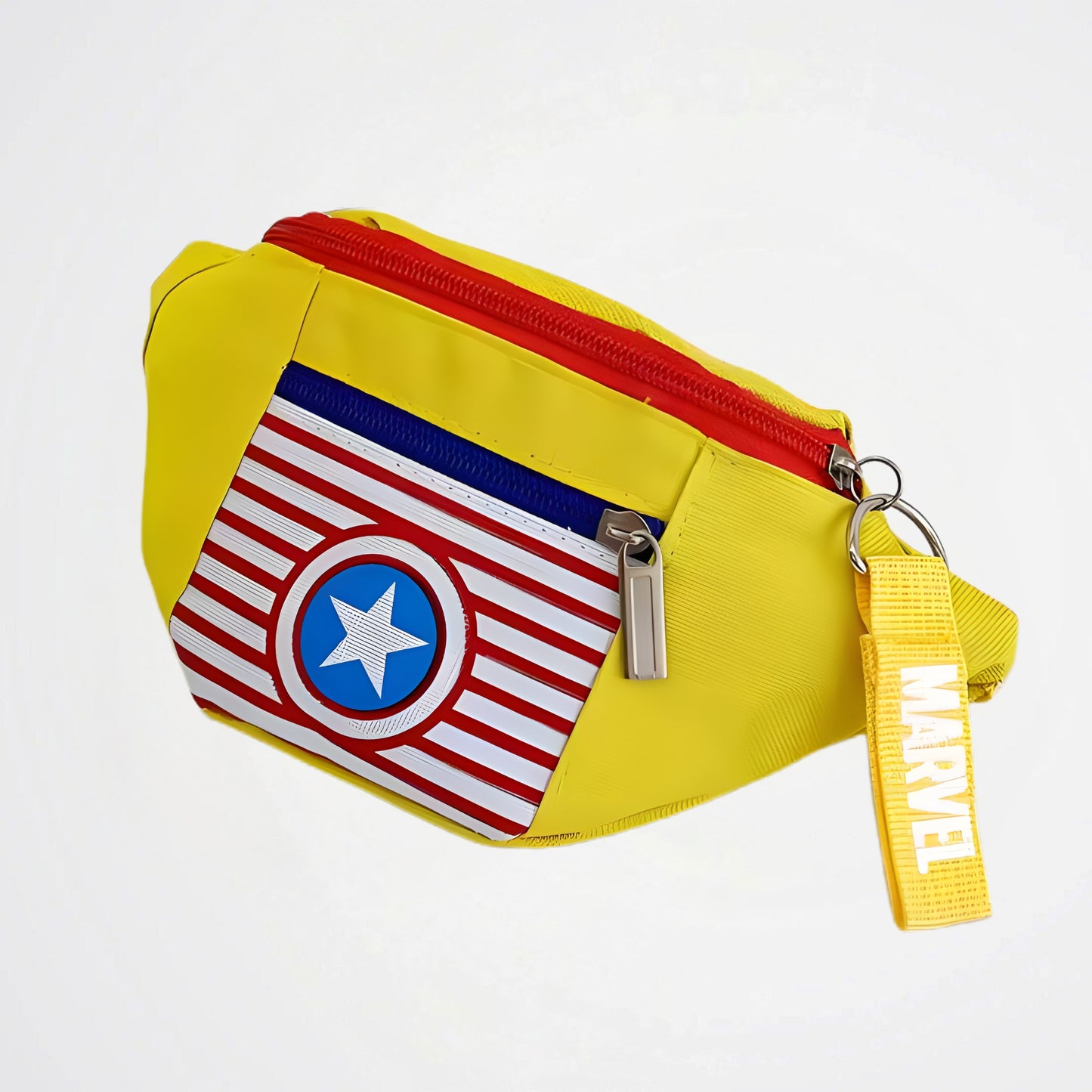 Captain America Flag Yellow Waist Bag