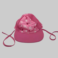 Pinky Stars Waterproof Cap