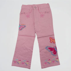 Butterfly Pink Denim Pants