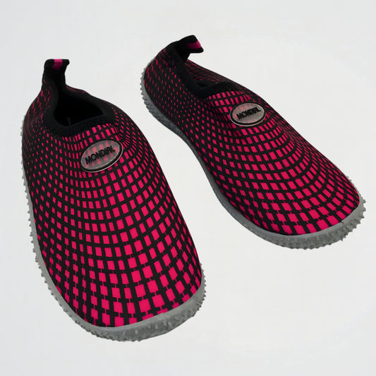 Mondial Web Black/Red Aqua Shoes