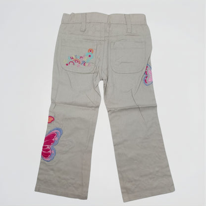 Butterfly Off White Denim Pants