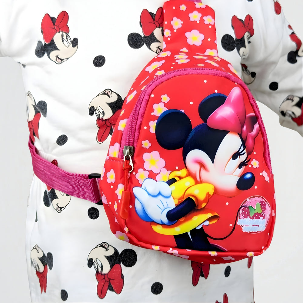 Minnie Mouse Red Crossbody Bag