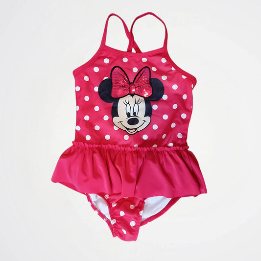 Minnie Mouse Dots Red Swimsuit