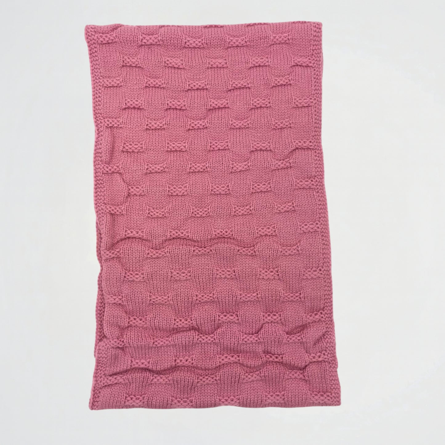 Rounded Kashmir knitwear Scarf