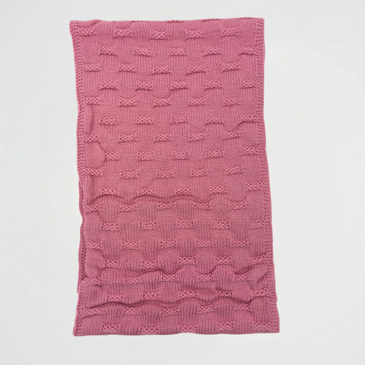 Rounded Kashmir knitwear Scarf