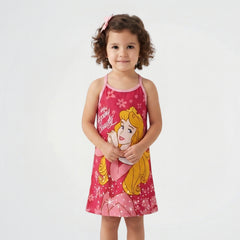Sleeping Beauty Fuchsia Cotton Sleeping Dress