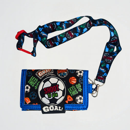 Soccer Lover Tri-Fold Wallet
