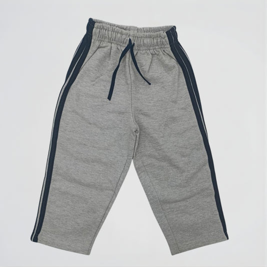 Striped Grey Cotton Pyjama Pants