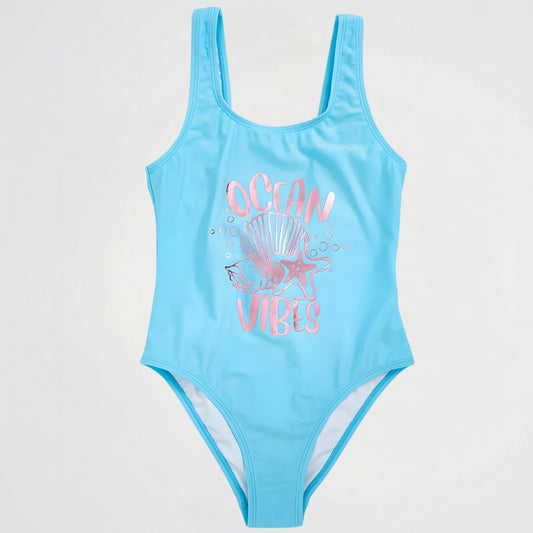 Ocean Vibes Light Blue Swimsuit