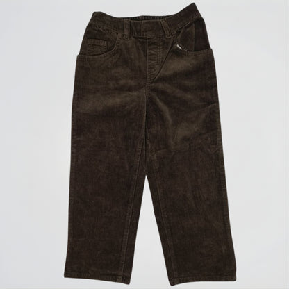 Basic Brown Gabardine Pants