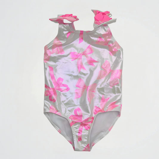 Bow Pink Swimsuit