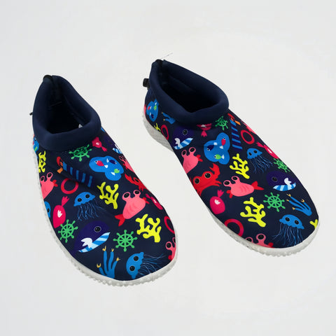 Mondial Sea Animals Navy Aqua Shoes