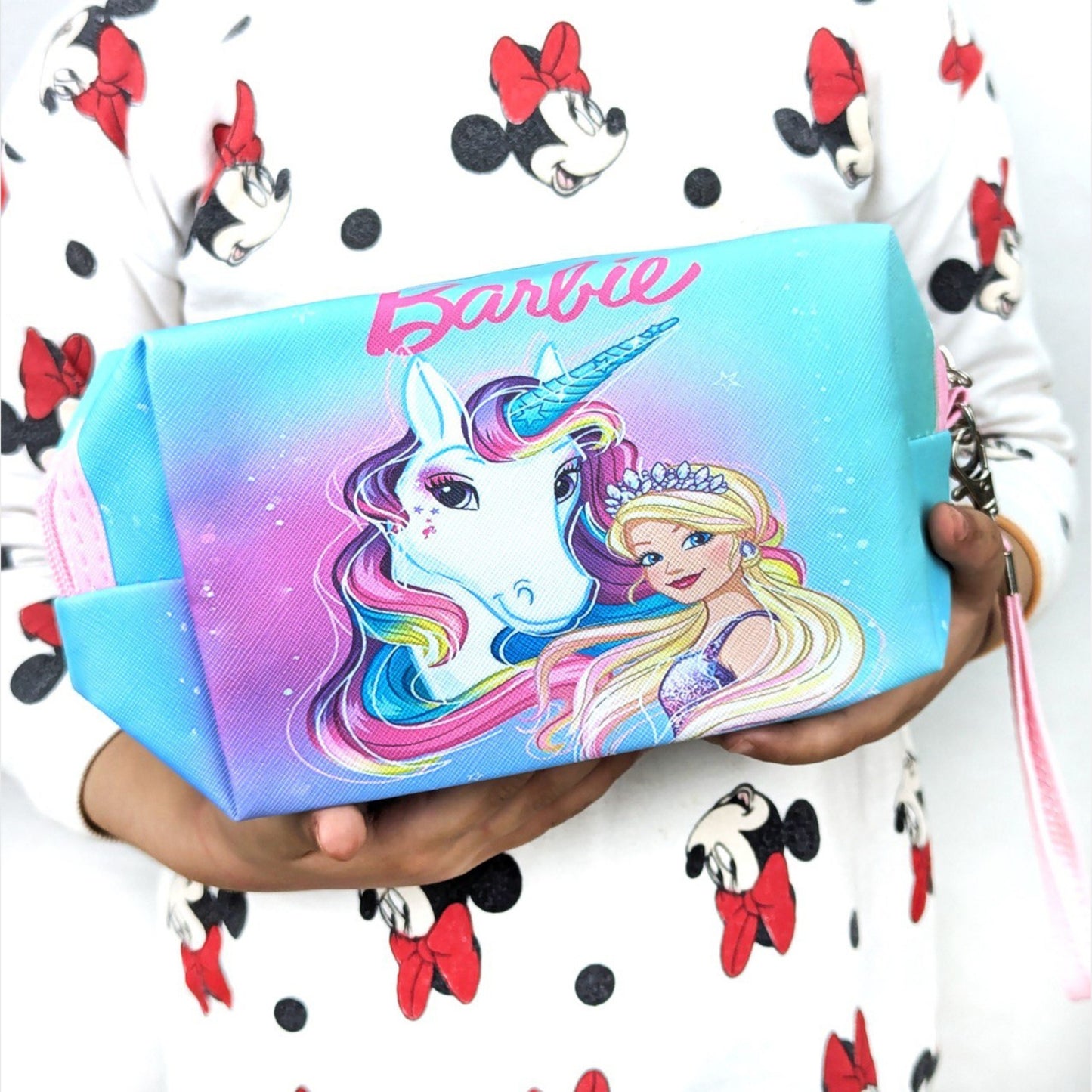 Barbie And Unicorn Pencil Case