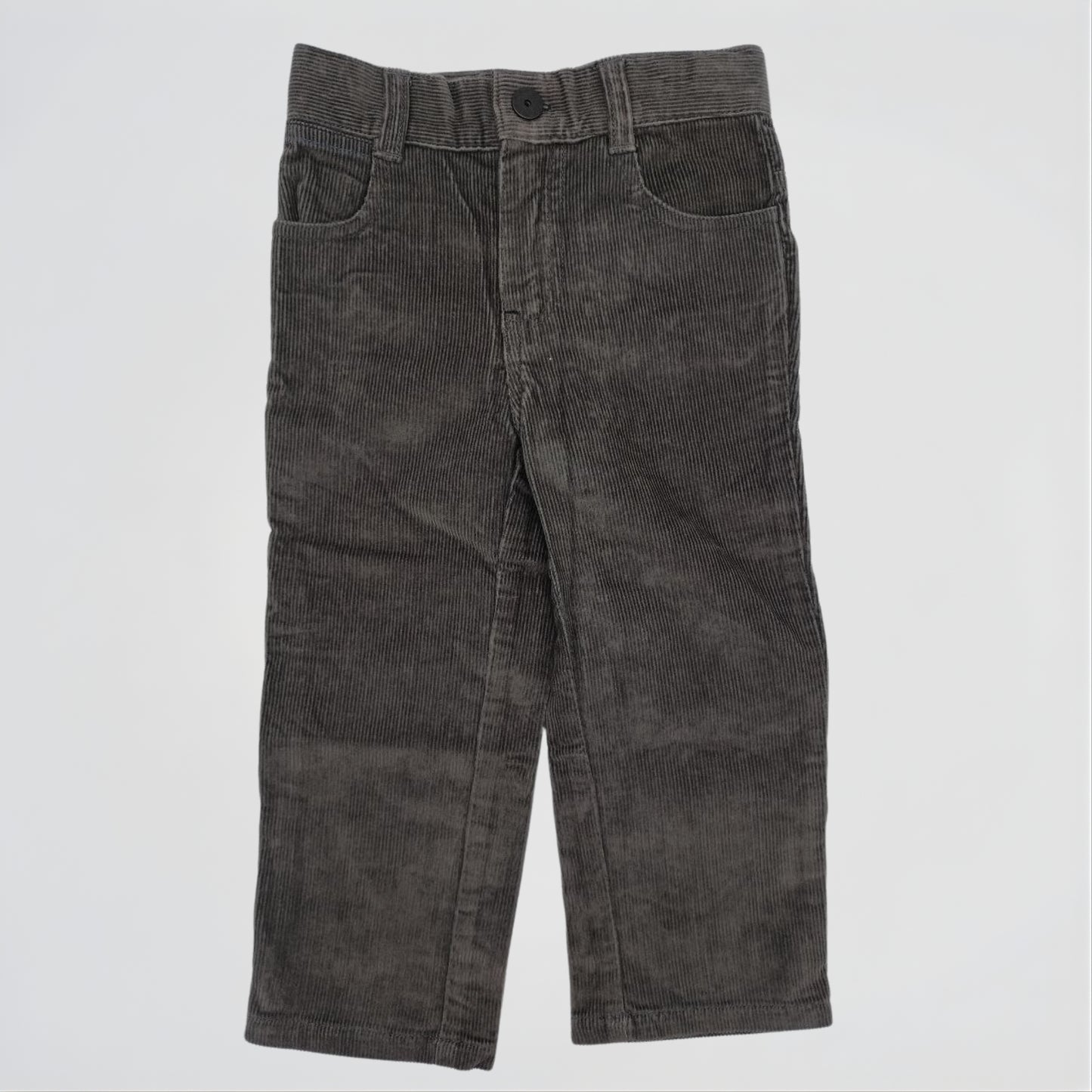 Basic Grey Gabardine Pants