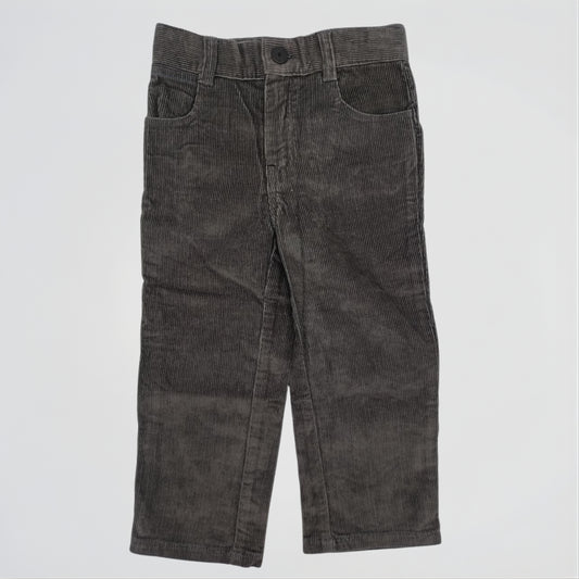 Basic Grey Gabardine Pants