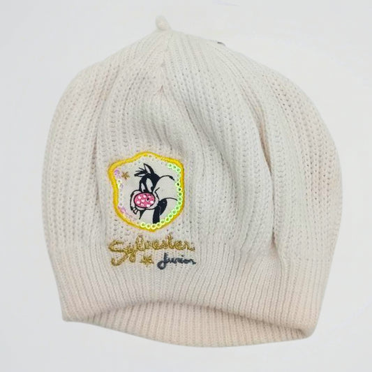 Sylvester Jr. White Wool Ice Cap