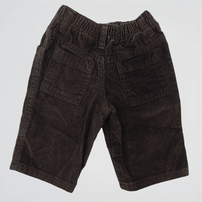 Basic Brown Gabardine Pants (Model 0628)