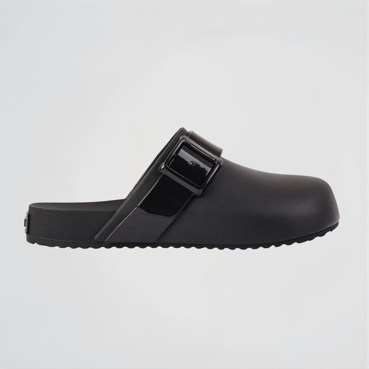 Parrot Black Clogs