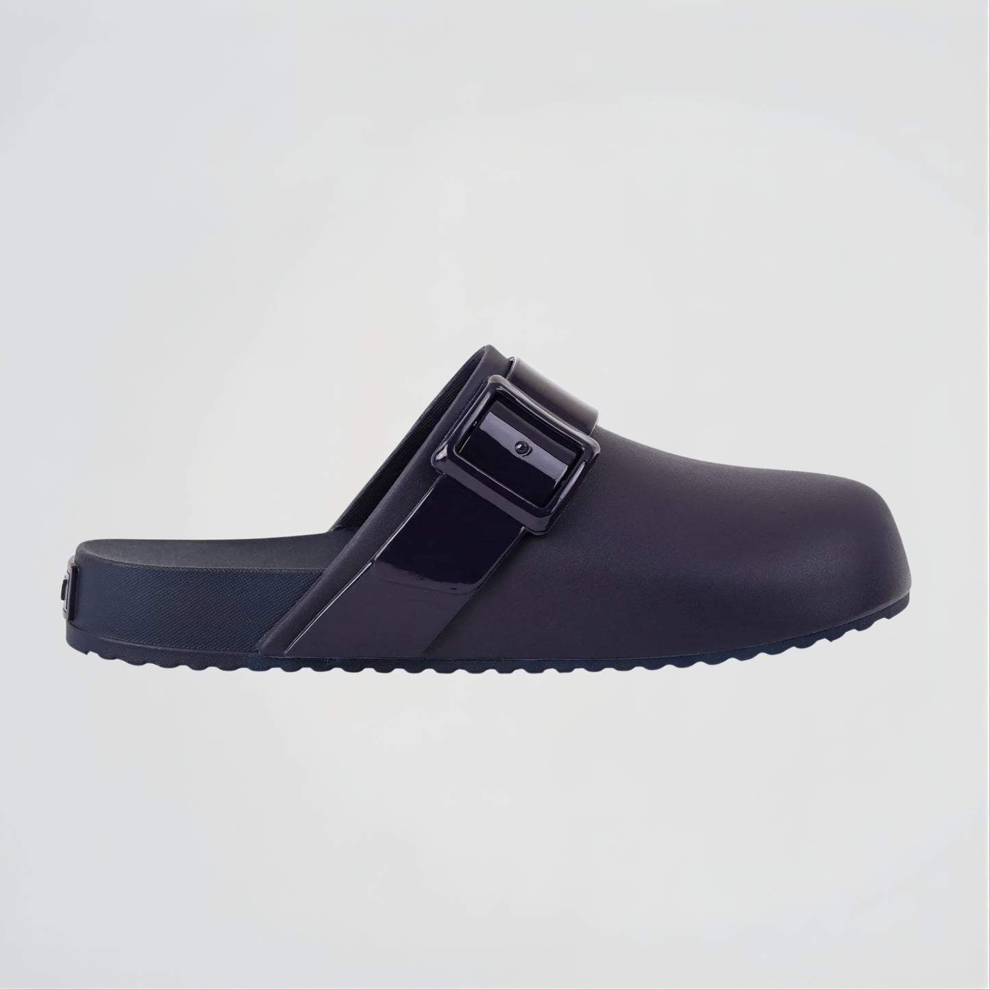 Parrot Dark Blue Clogs