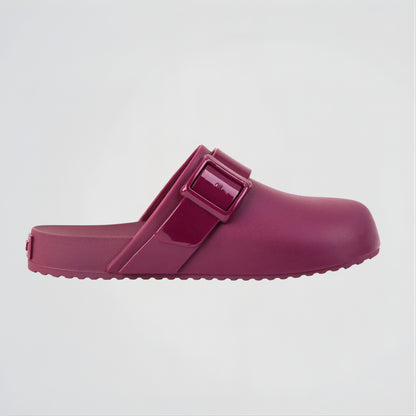 Parrot Burgundy Clogs