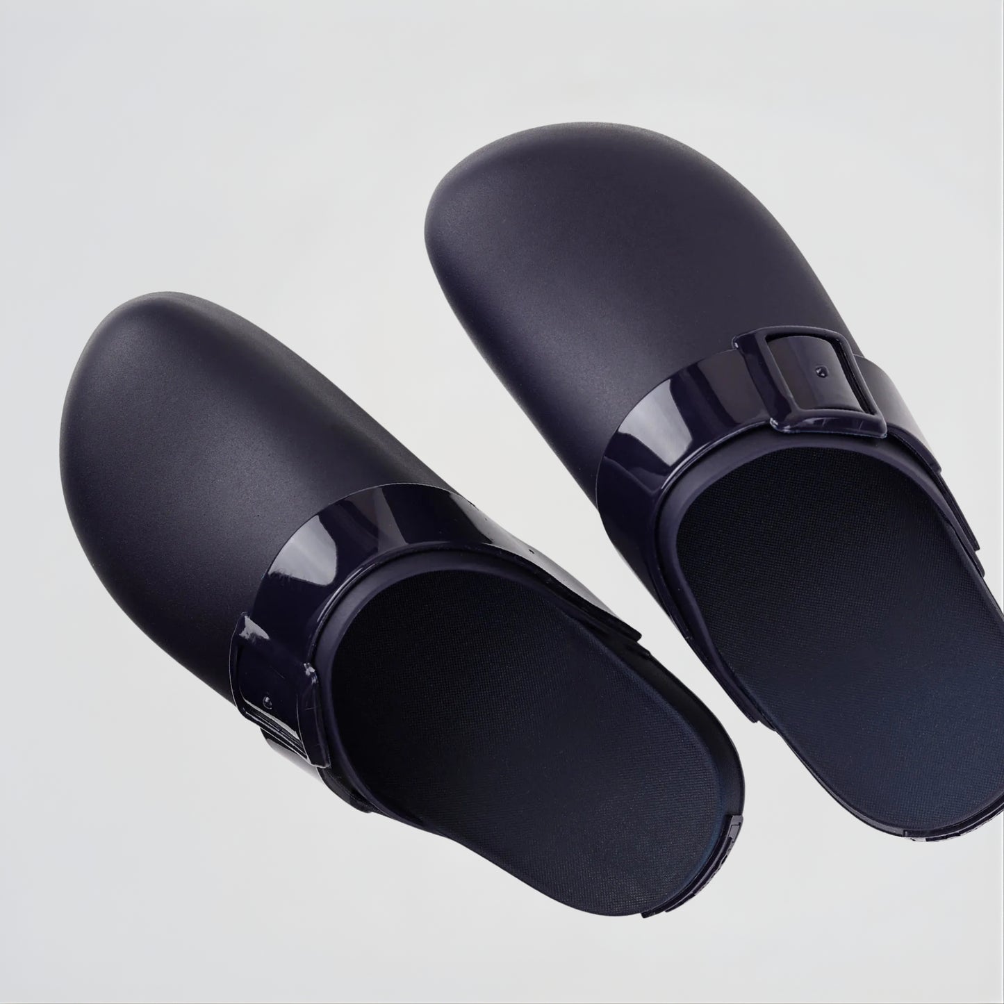 Parrot Dark Blue Clogs