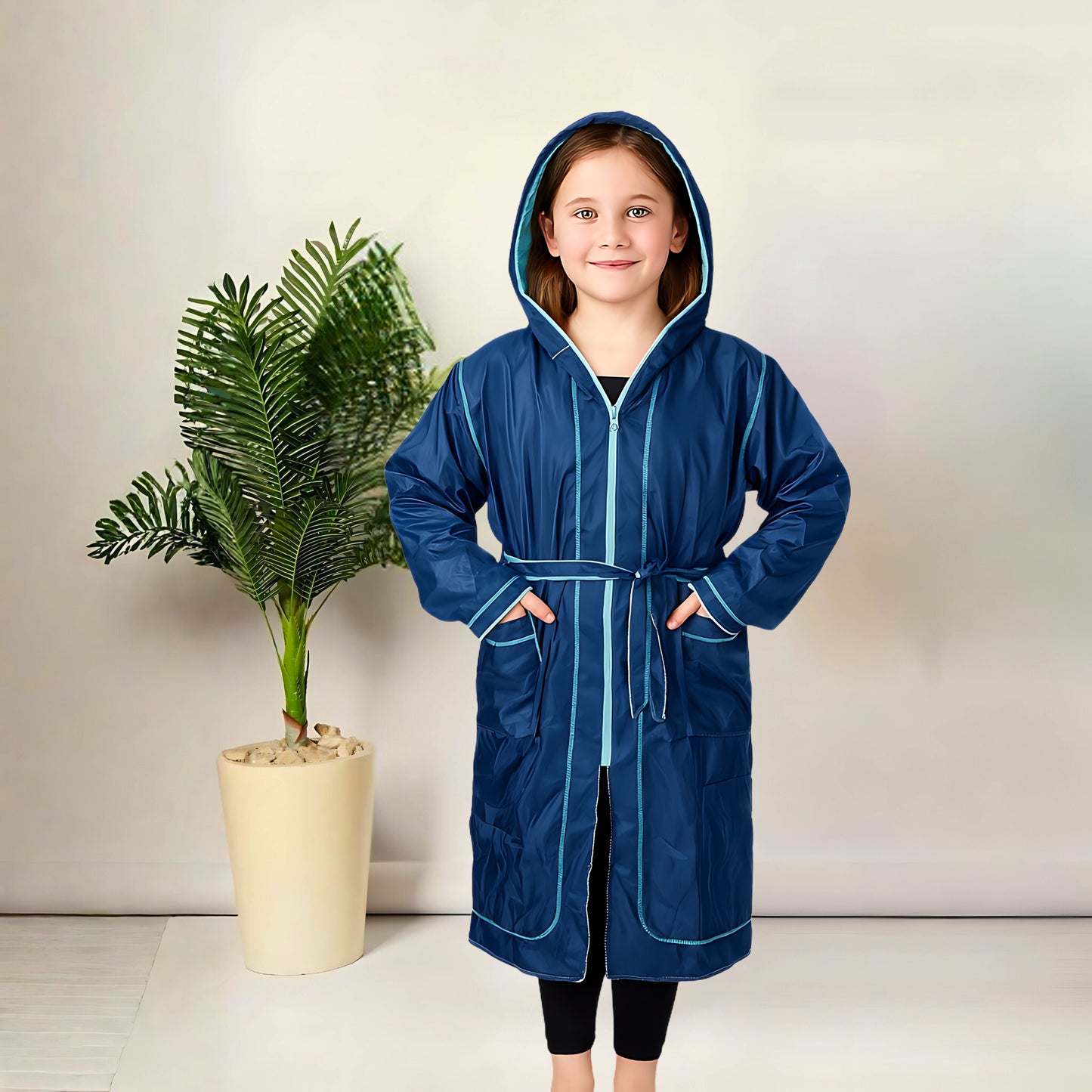 Marvel Speedo Waterproof Swim Robe (Navy/Light Blue)