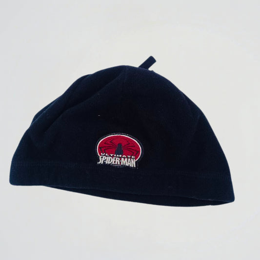 Spiderman Logo Navy Fleece Ice Cap
