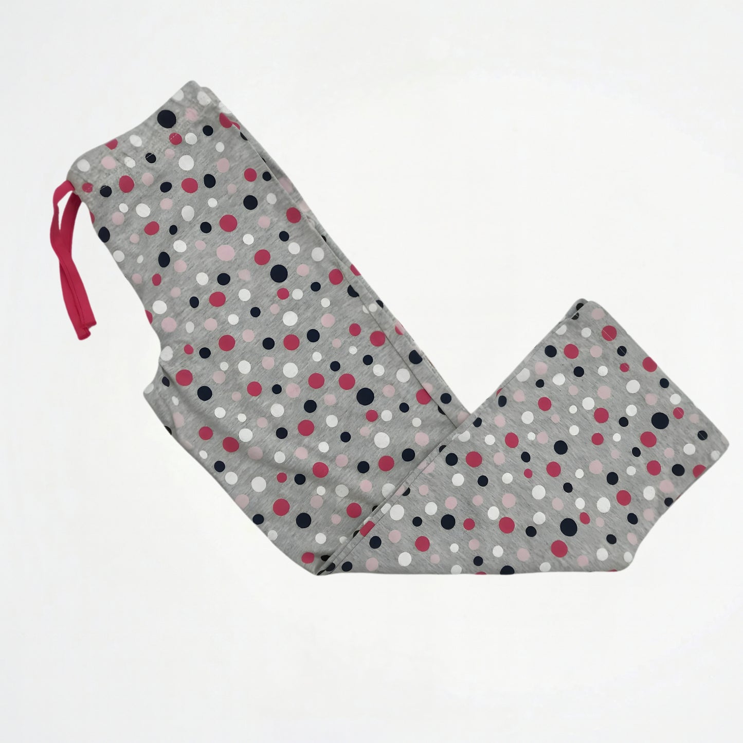 Dots Grey Cotton Pyjama Pants