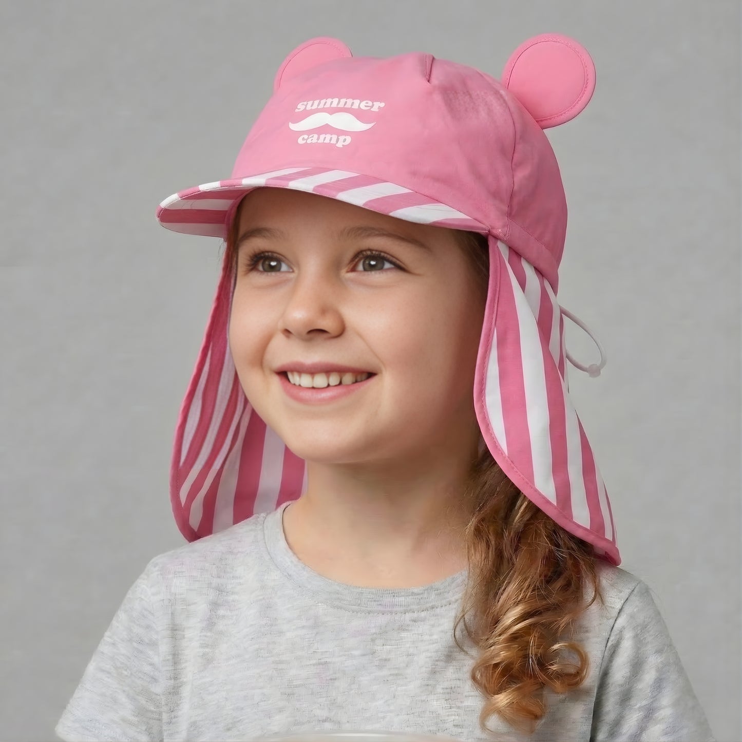 Summer Camp Pink Waterproof Cap