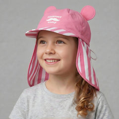 Summer Camp Pink Waterproof Cap