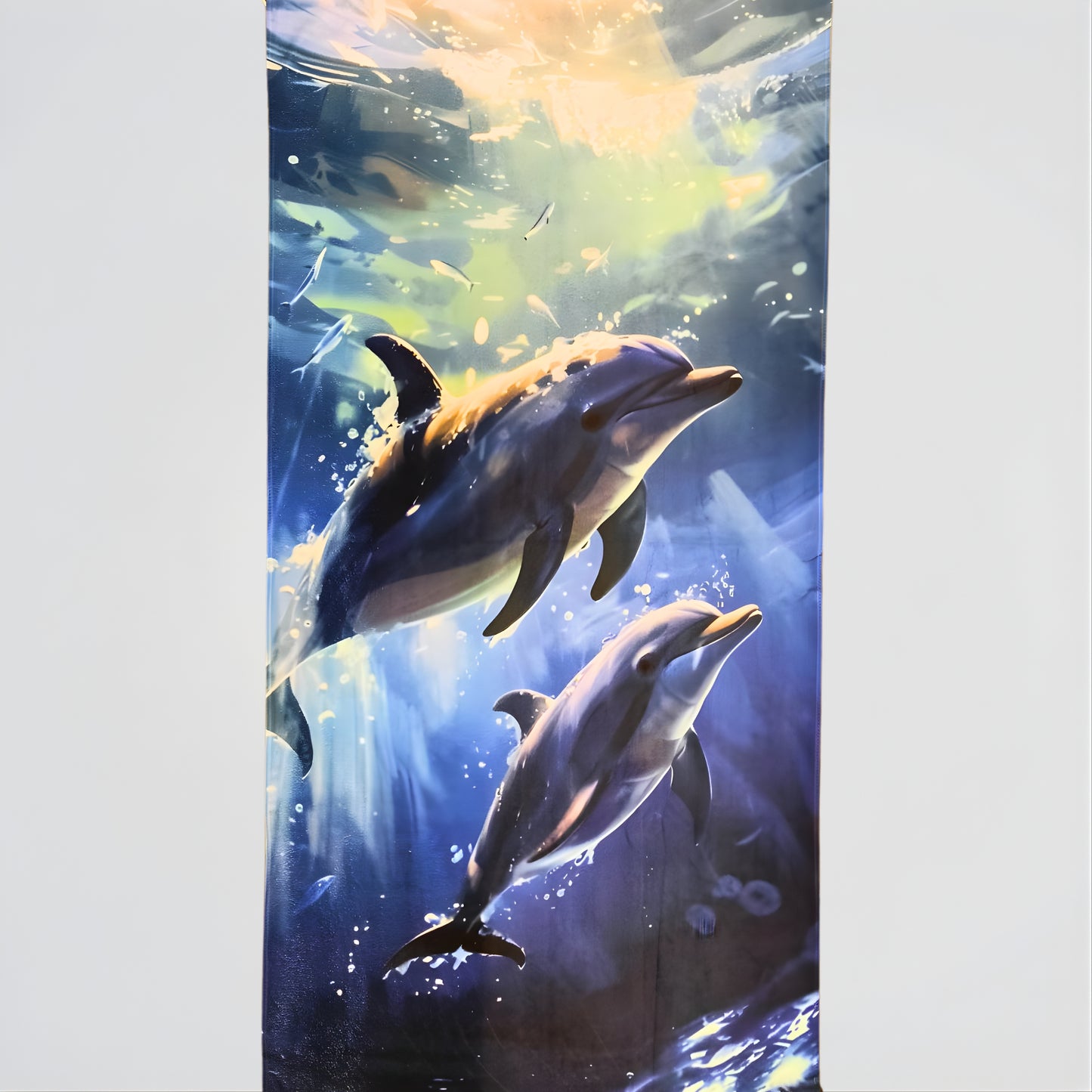 Dolphins Microfiber Beach Towel