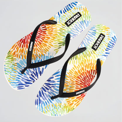 Parrot Brushy Colorful Flipflop