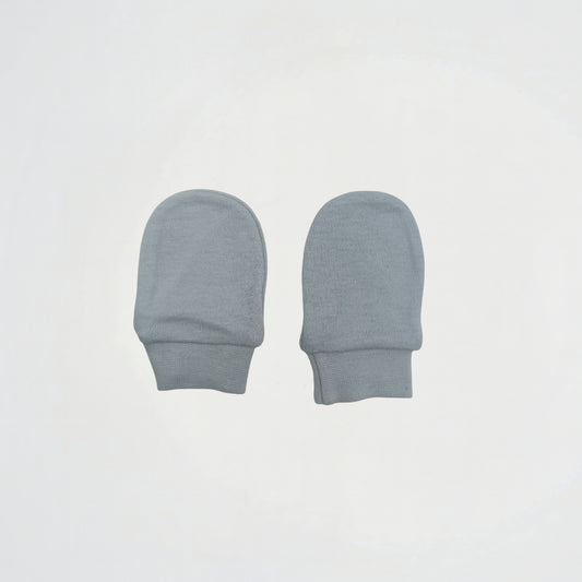 Basic Light Blue Wool Gloves