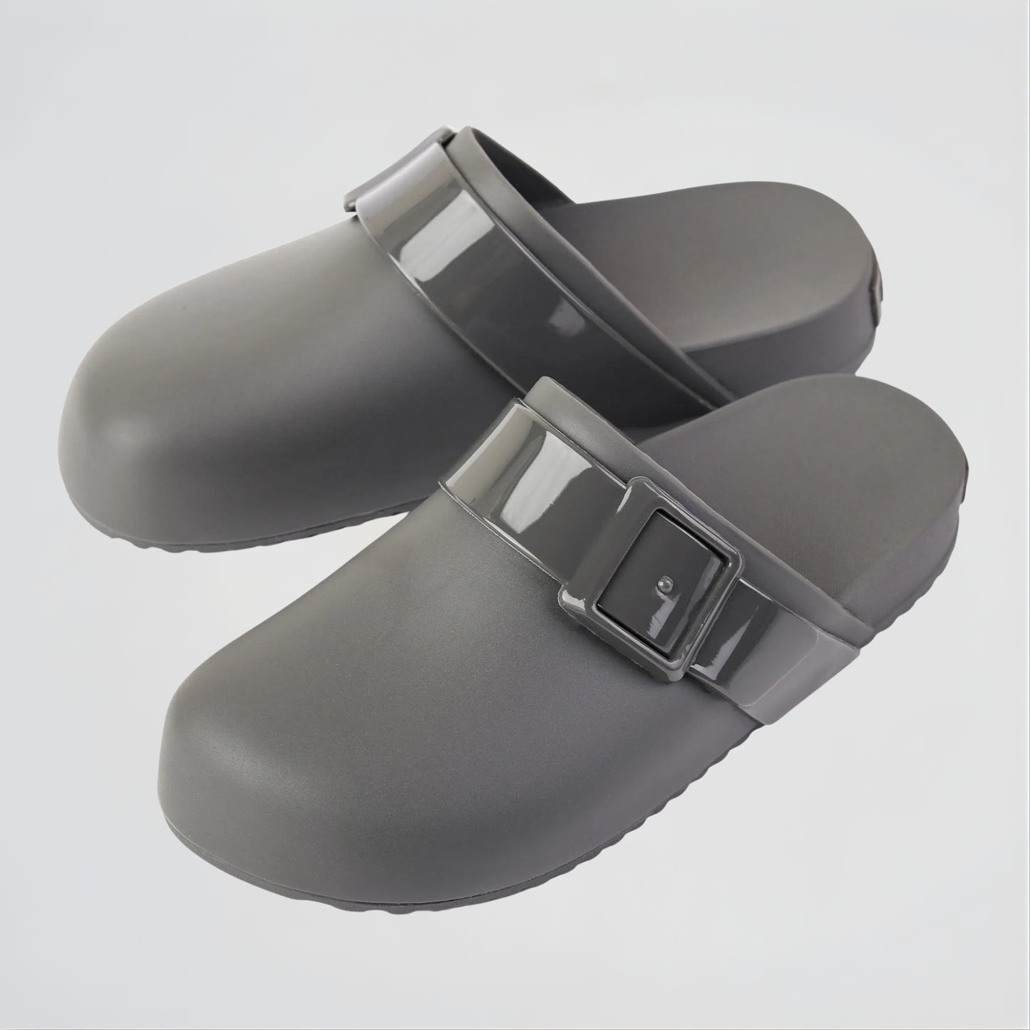 Parrot Grey Clogs