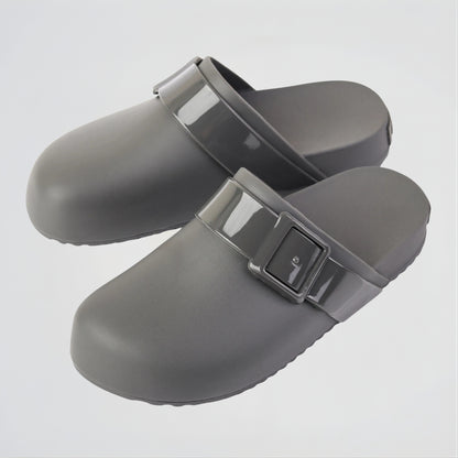 Parrot Grey Clogs