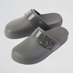 Parrot Grey Clogs