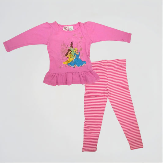 Disney's Princess Pink Cotton Pyjama Set