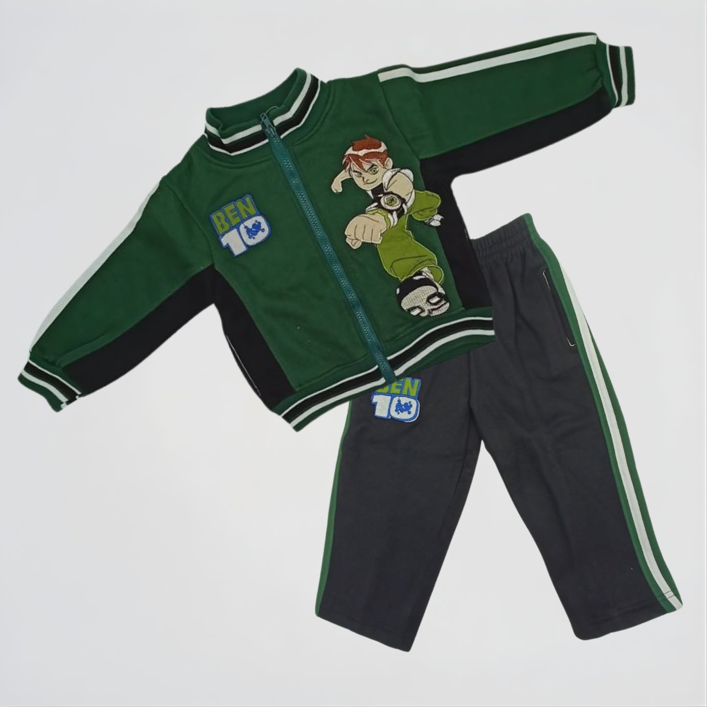 Ben 10 Green Cotton Pyjama Set
