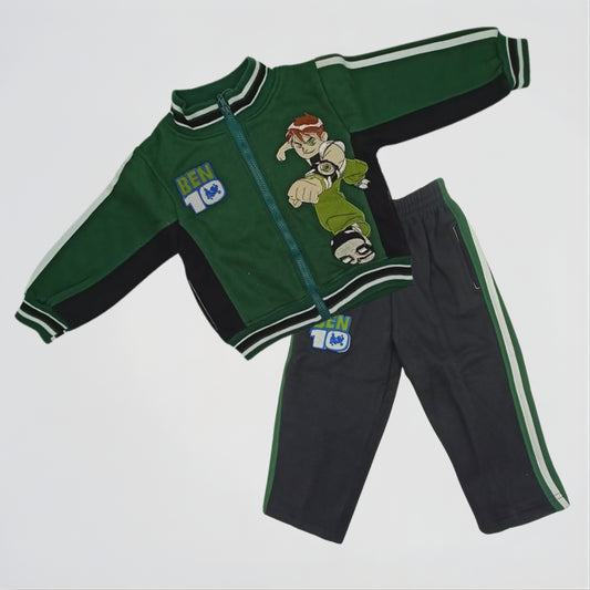 Ben 10 Green Cotton Pyjama Set