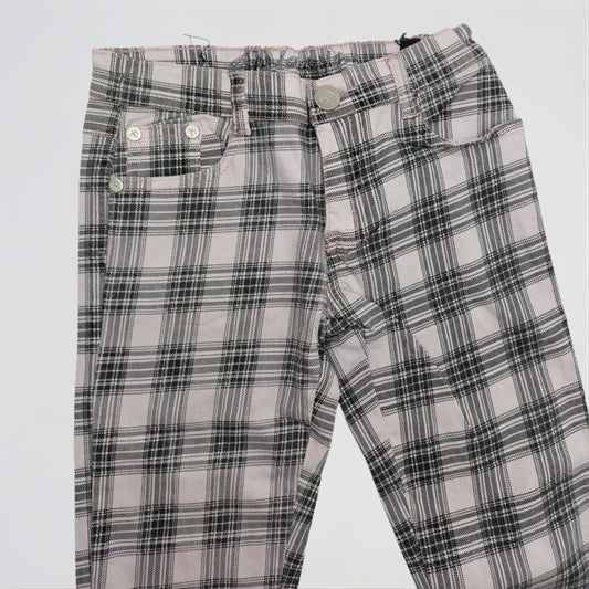 Basic Caro Pink Denim Pants