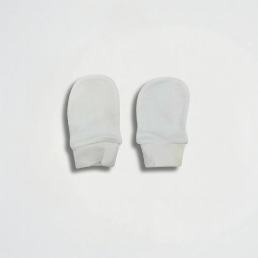 Basic White Wool Gloves