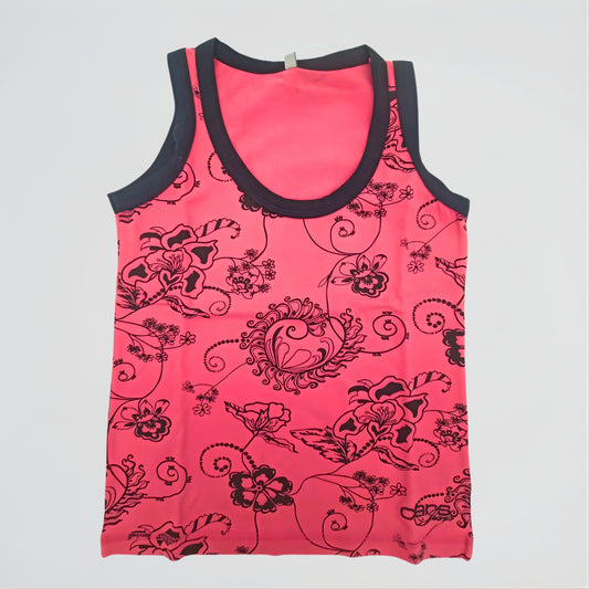 Misty Pink Cotton Tank Top
