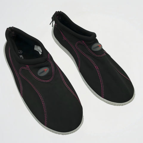 Mondial Black/Neon Red Aqua Shoes