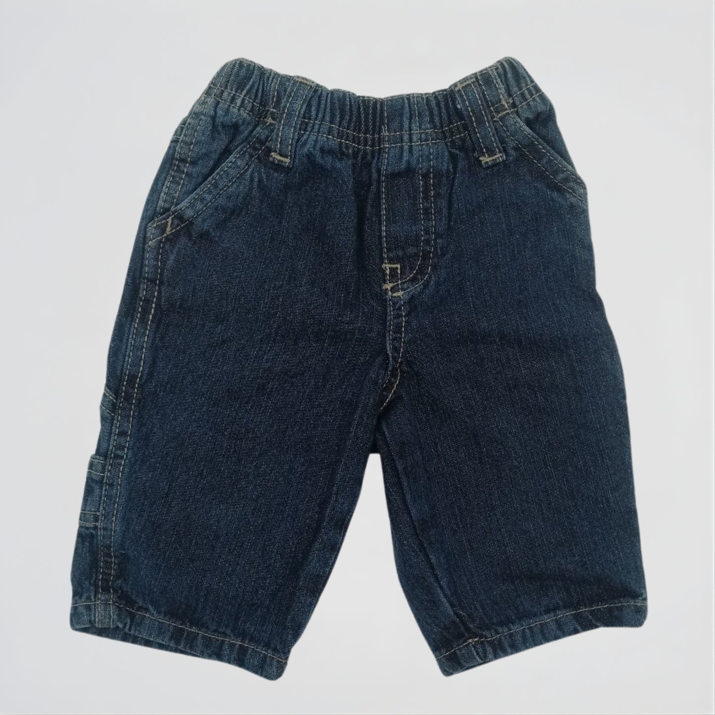 Vintage Navy Denim Short (Model 036)